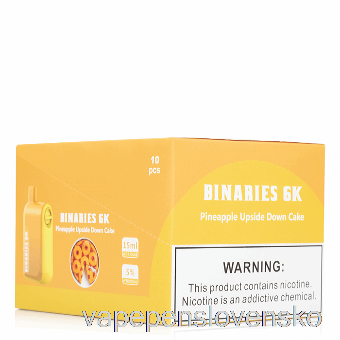 [10-pack] Horizon Binaries 6k 6000 Jednorazová Vape Cigareta
